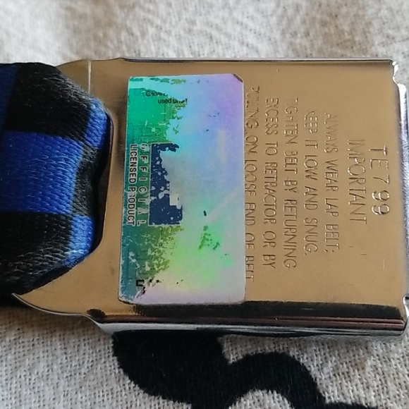 3/22!!! Checker Chevy Buckle Belt Vintage - Picture 4 of 6